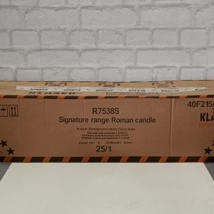 1 carton R7538S (25 candles x 8 shots)